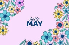 Hello May info-graphic